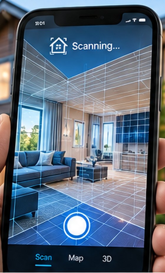 Scanning a room with an iPhone